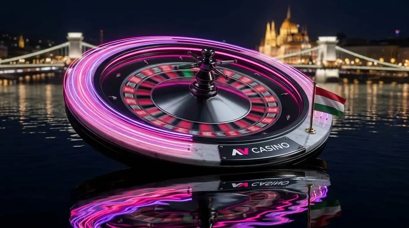 Roulette wheel spinning over wat
